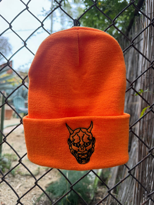 QC ORANGE BEANIE