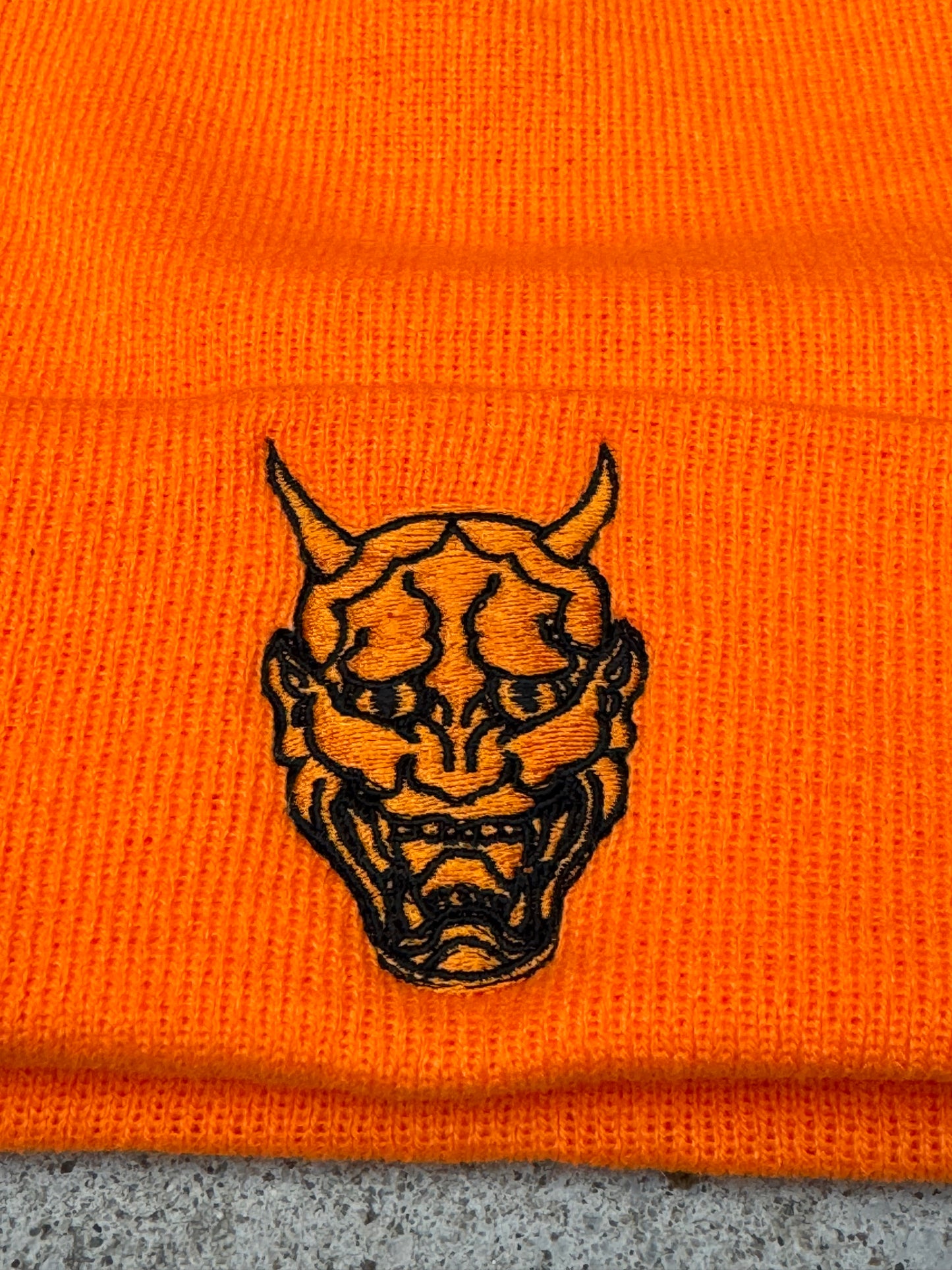 QC ORANGE BEANIE