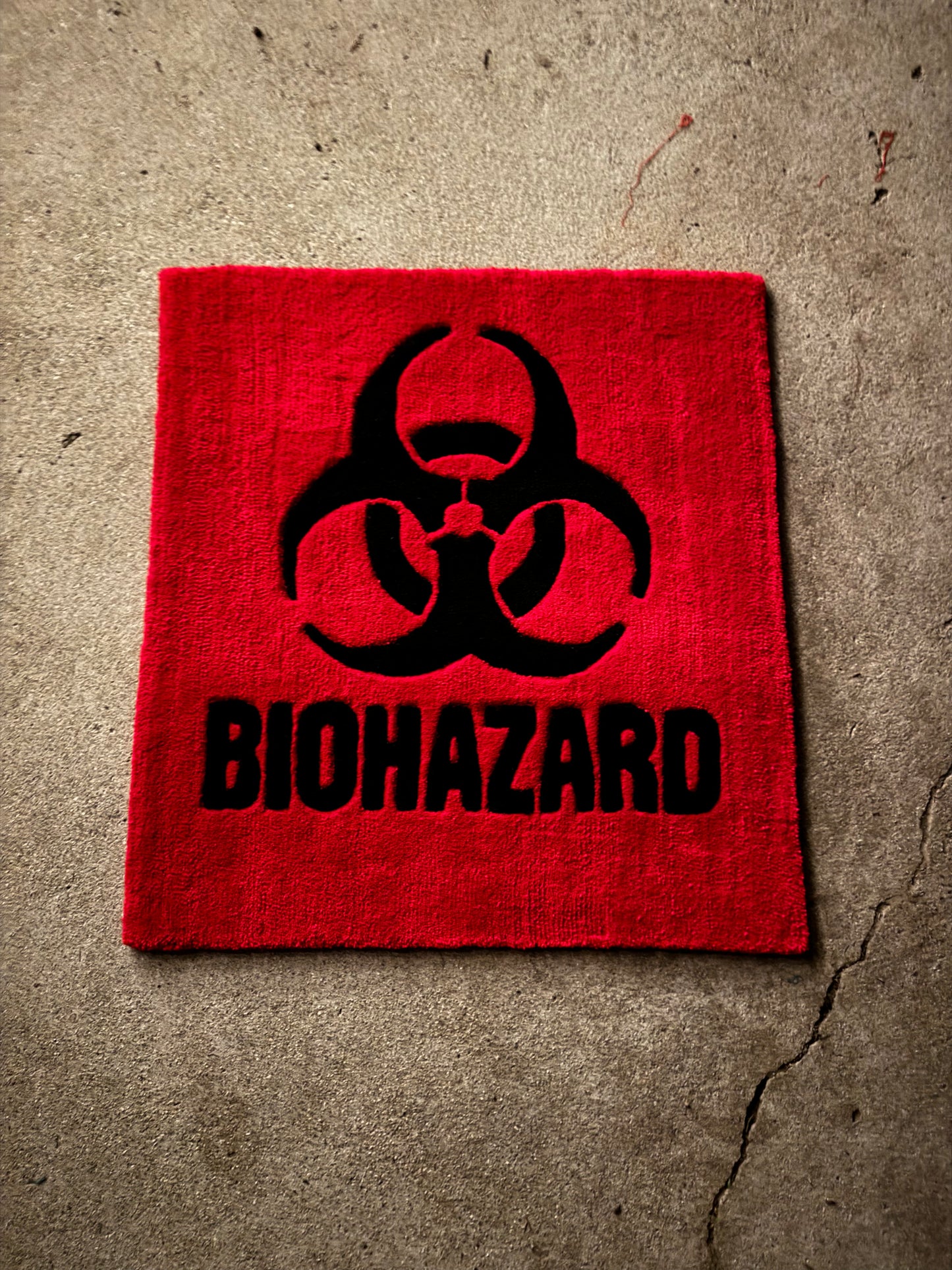 'BIOHAZARD' RUG