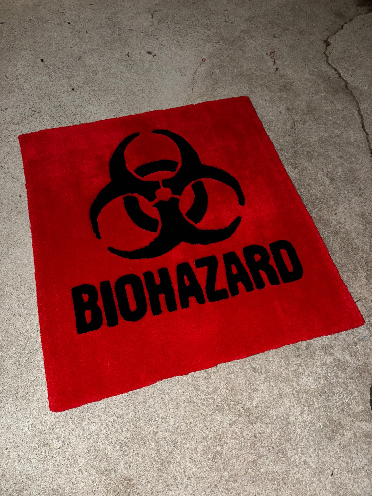 'BIOHAZARD' RUG
