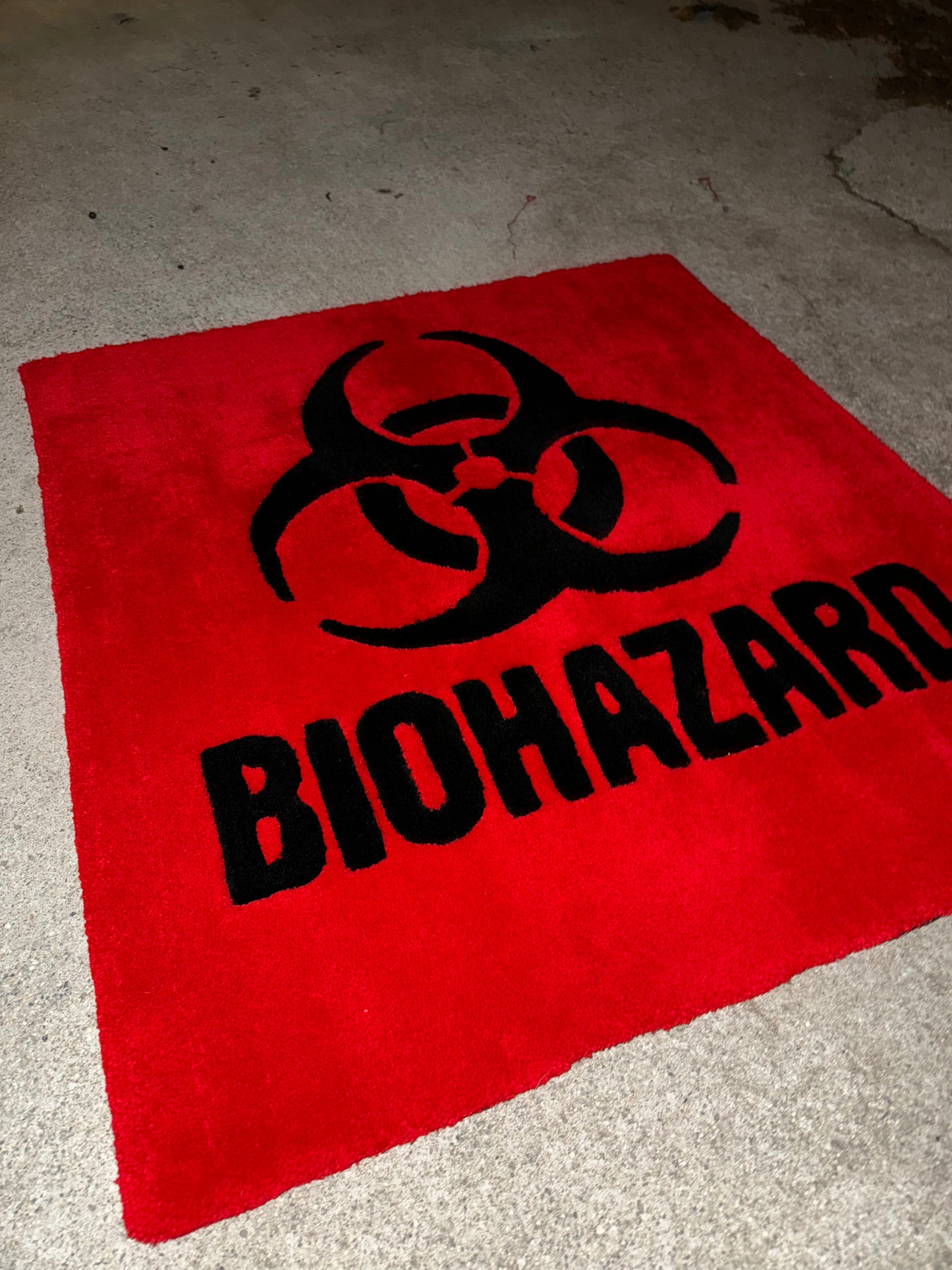 'BIOHAZARD' RUG