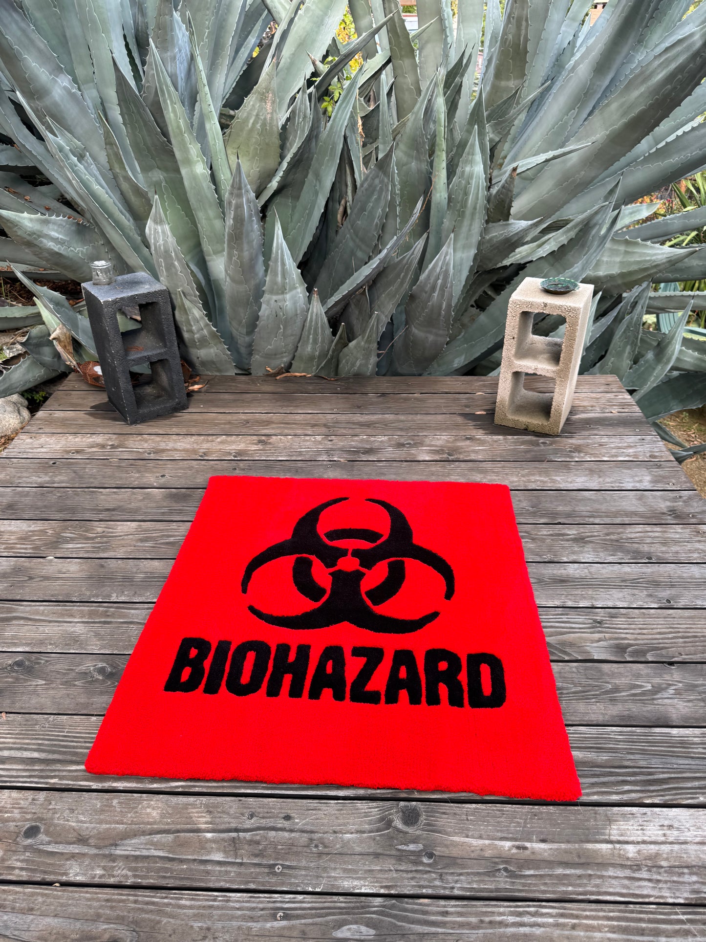 'BIOHAZARD' RUG