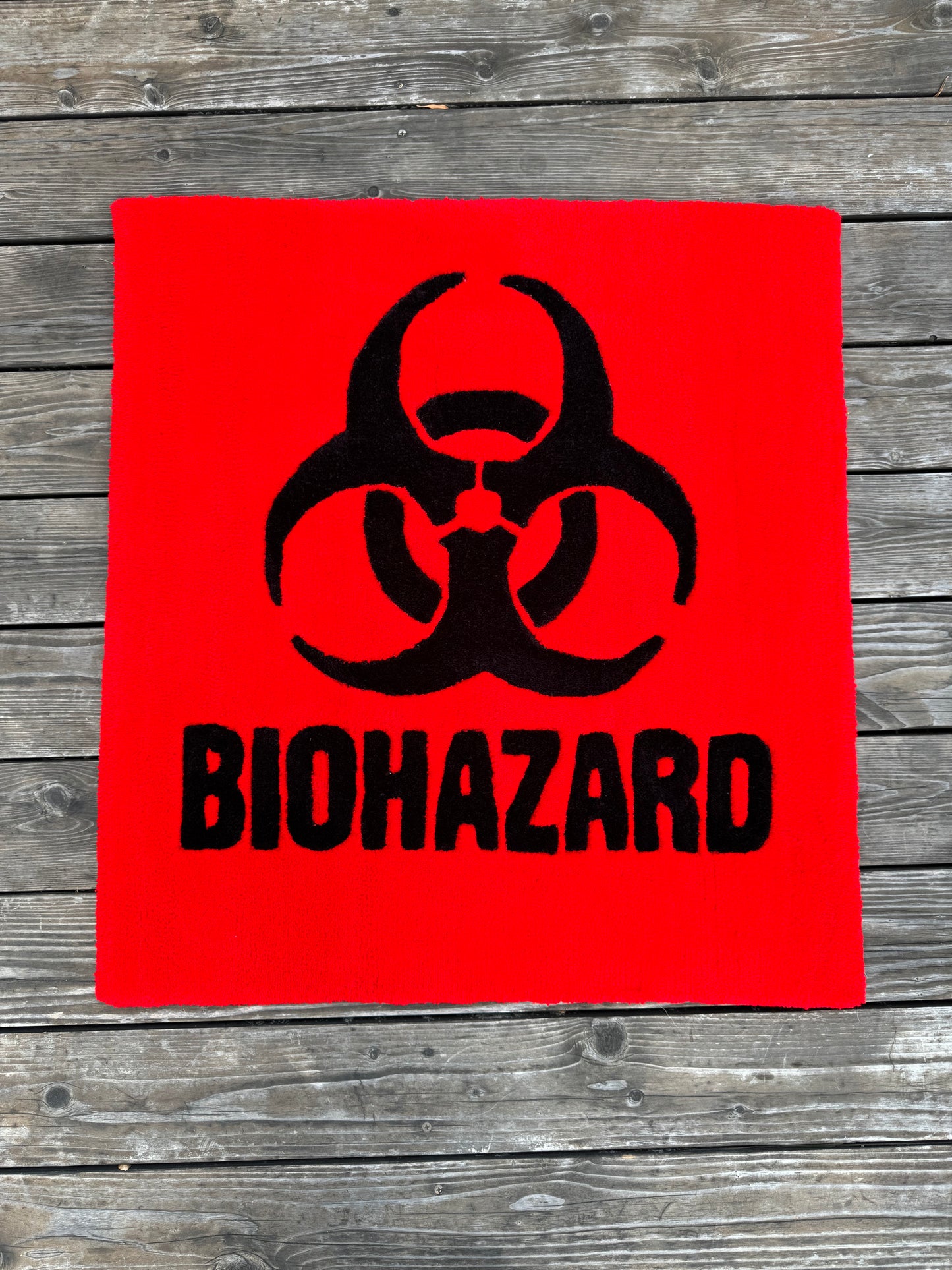 'BIOHAZARD' RUG