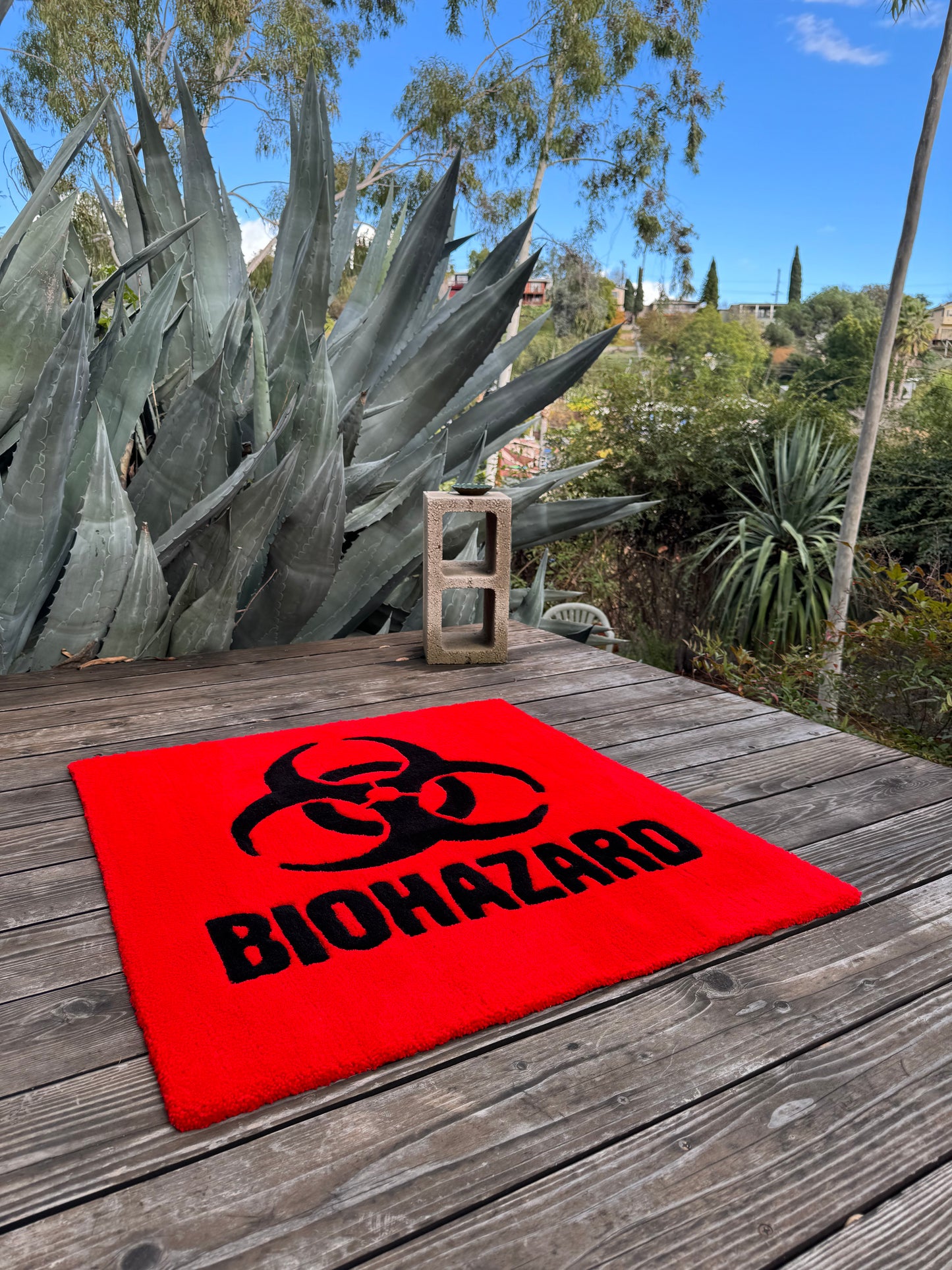 'BIOHAZARD' RUG