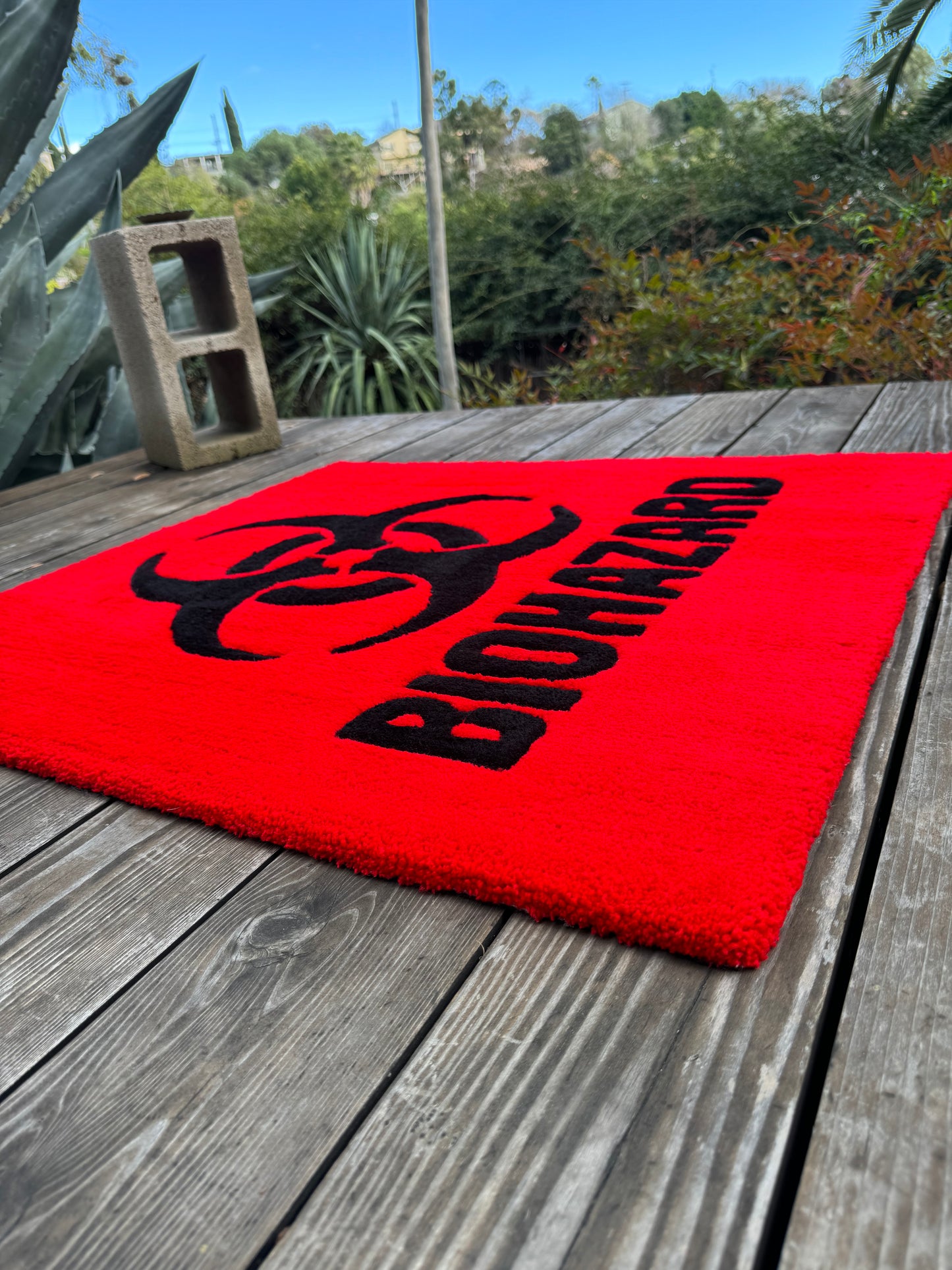'BIOHAZARD' RUG