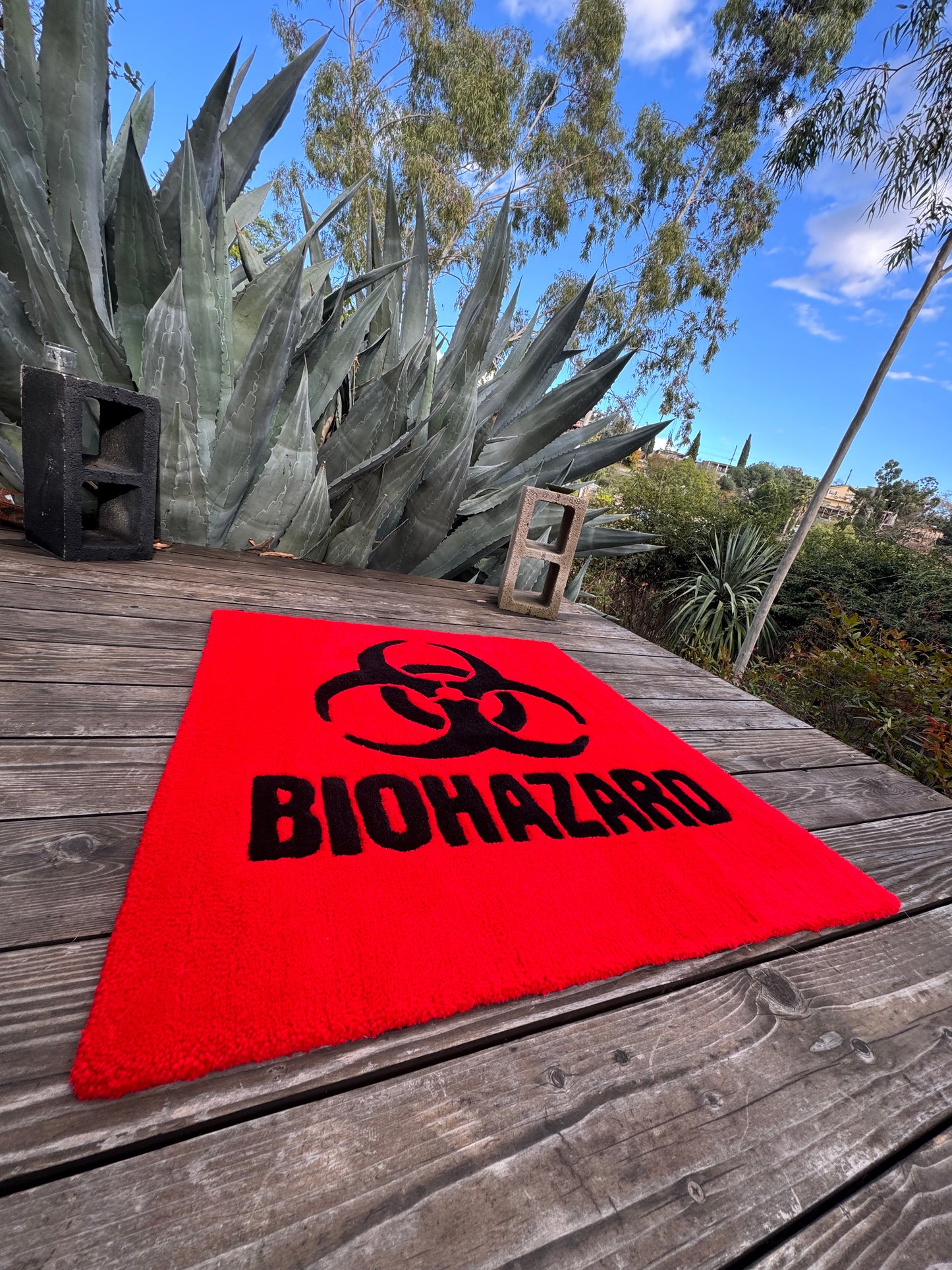 'BIOHAZARD' RUG